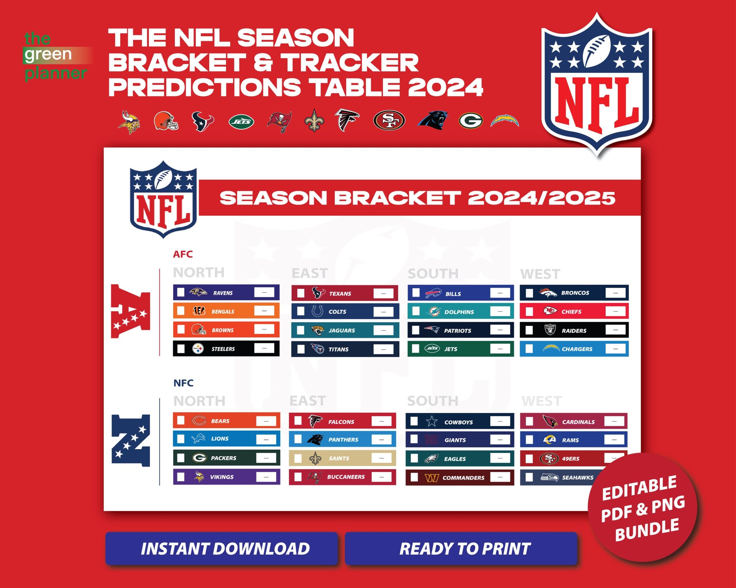 Printable Nfl Playoff Bracket 2025