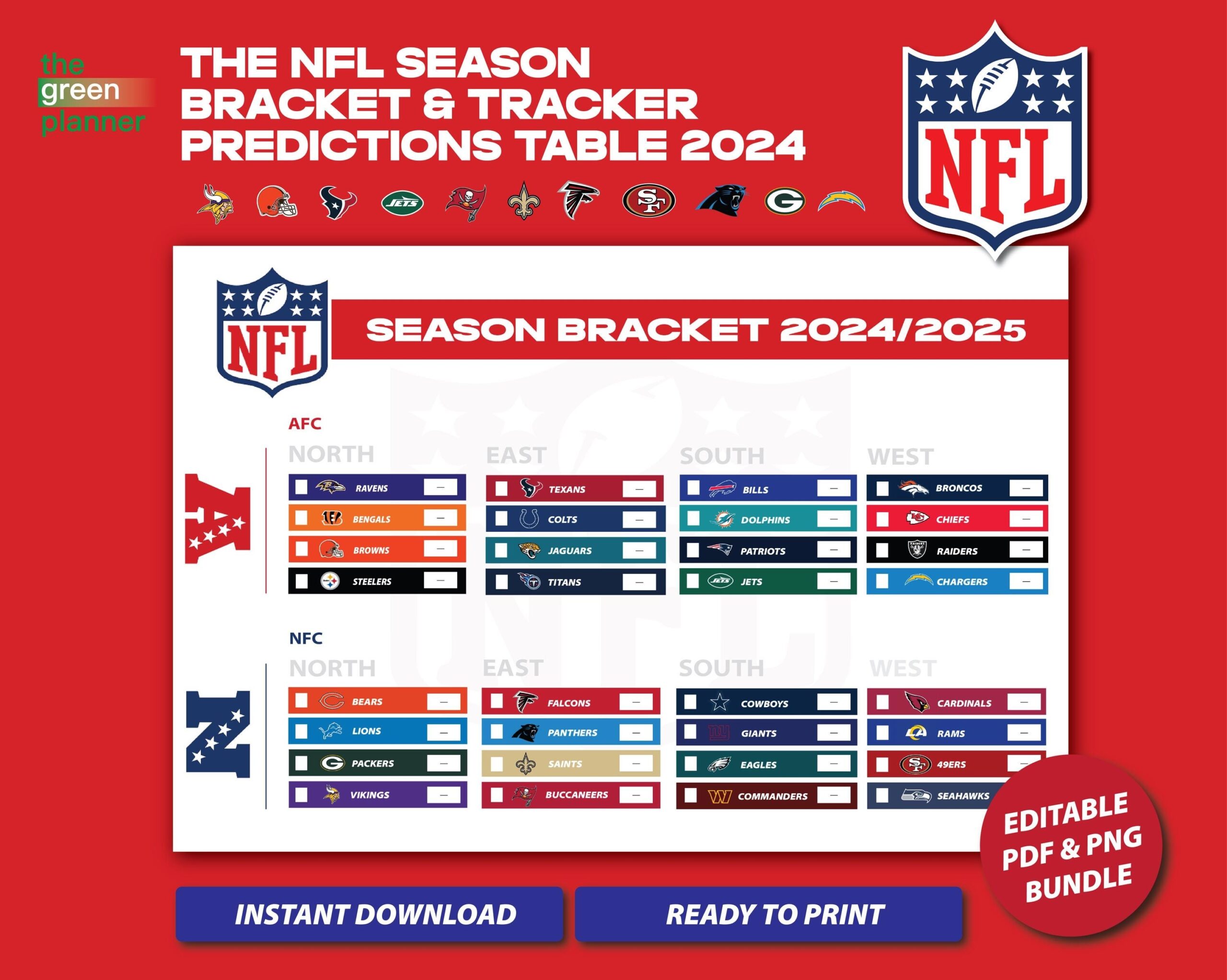 Nfl Playoff Bracket 2025 Printable