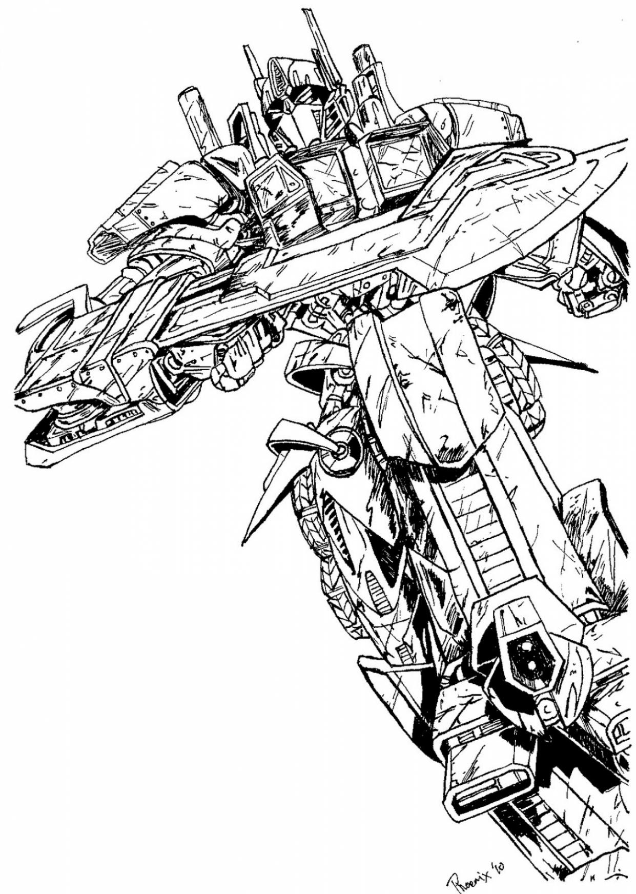 Transformers Printable Activities Optimus Prime