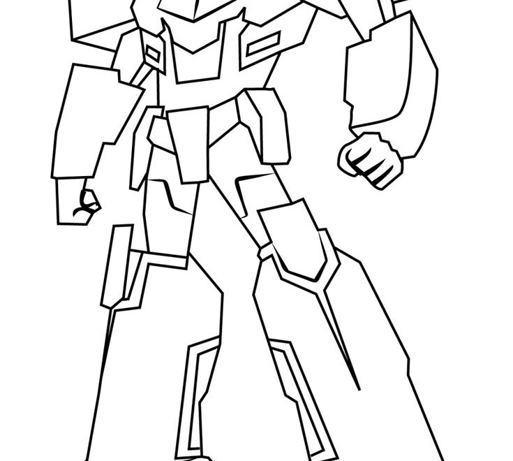 Optimus Prime From Transformers Coloring Page