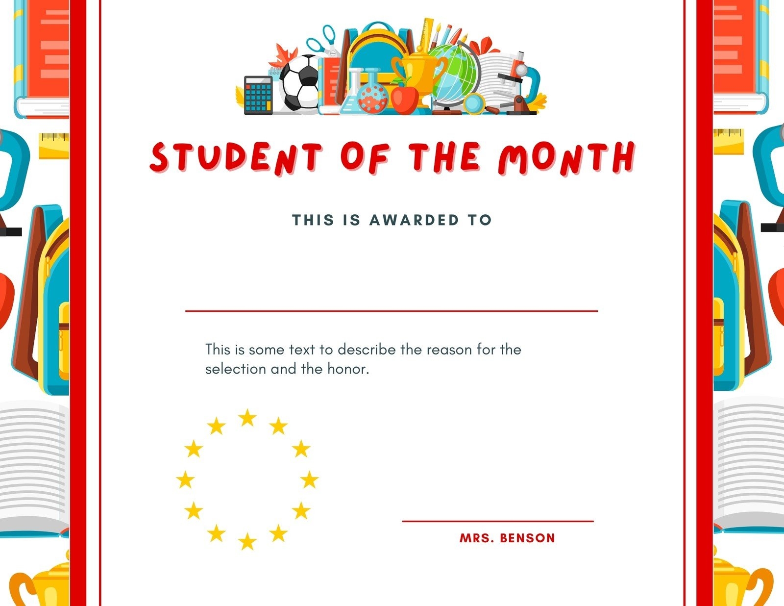 Page 11 Free Printable And Customizable Award Certificate Templates Canva