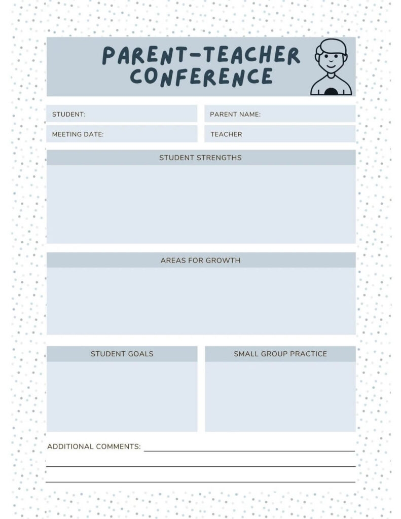 Parent Conference Forms For Teachers Complete Guide Templates 2025