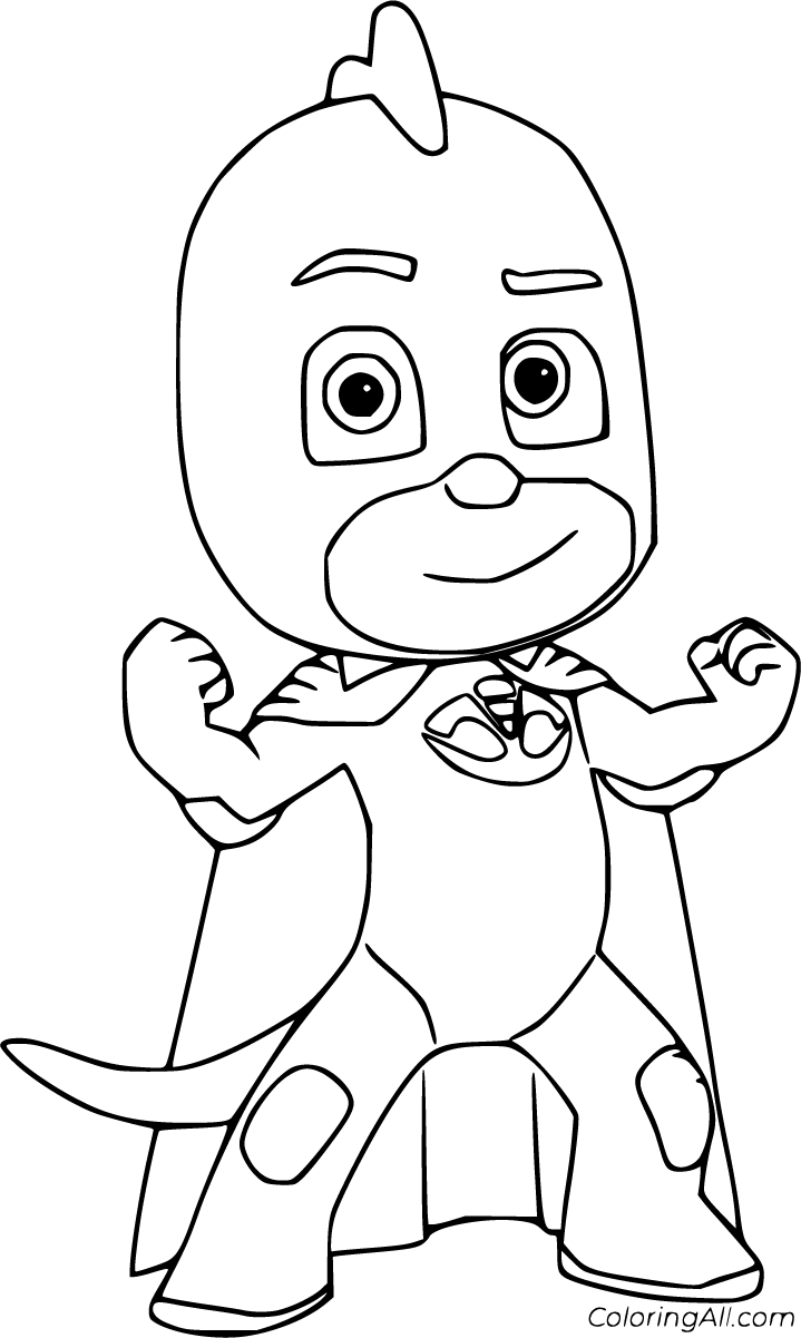 PJ Masks Coloring Pages 51 Free Printables ColoringAll