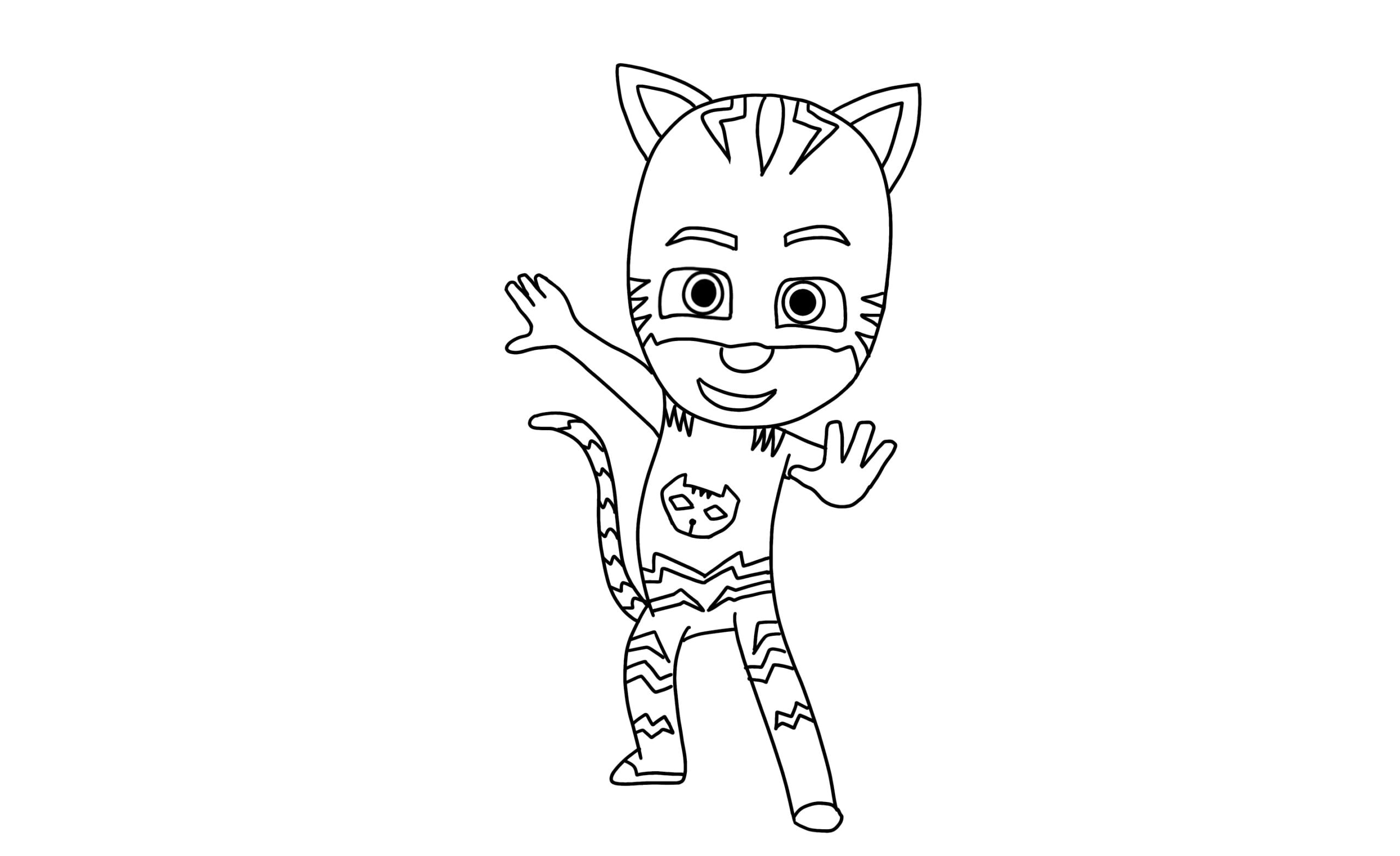 Pj Max Printable Coloring Pages