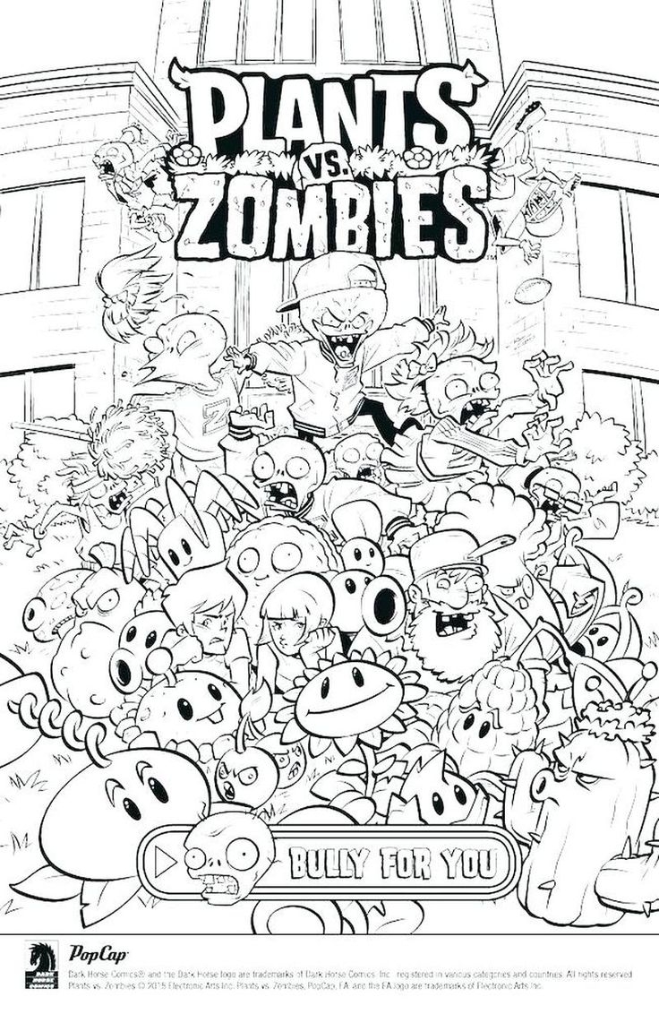 Plants Vs Zombies Free Printable