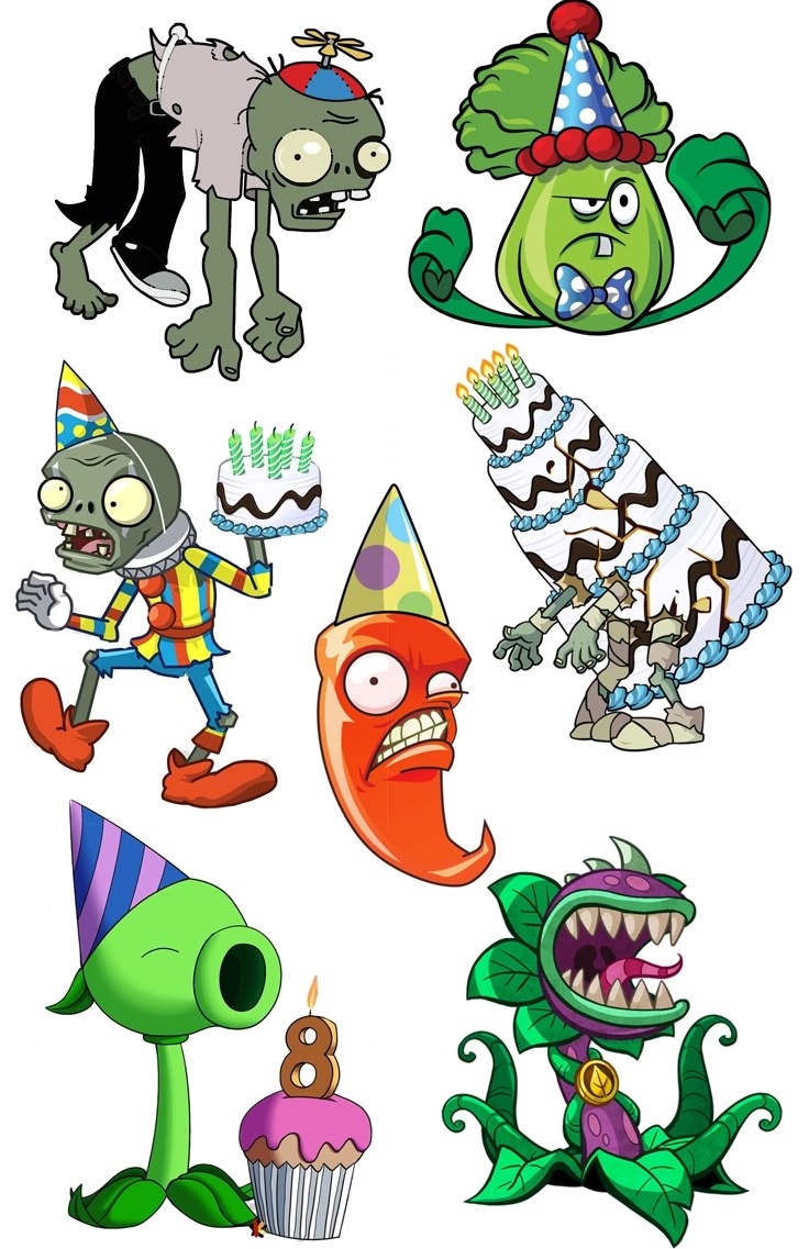 Plants Vs Zombies Free Printable