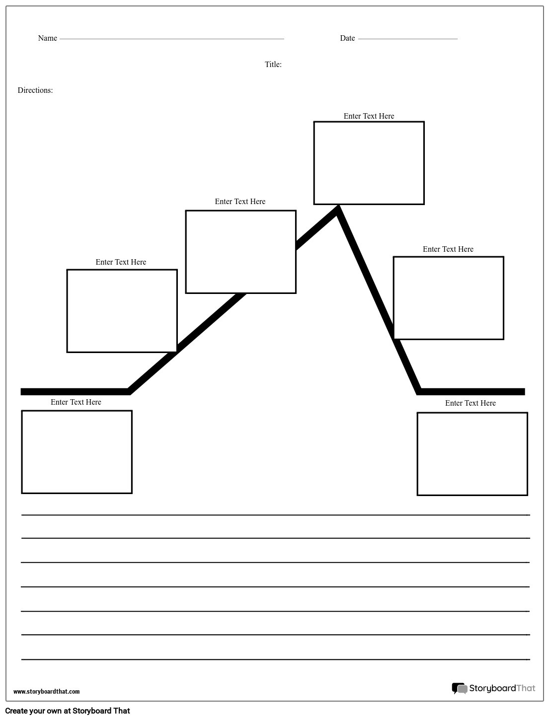 Printable Story Mountain Graphic Organizer Printable Story Mountain Graphic Organizer
