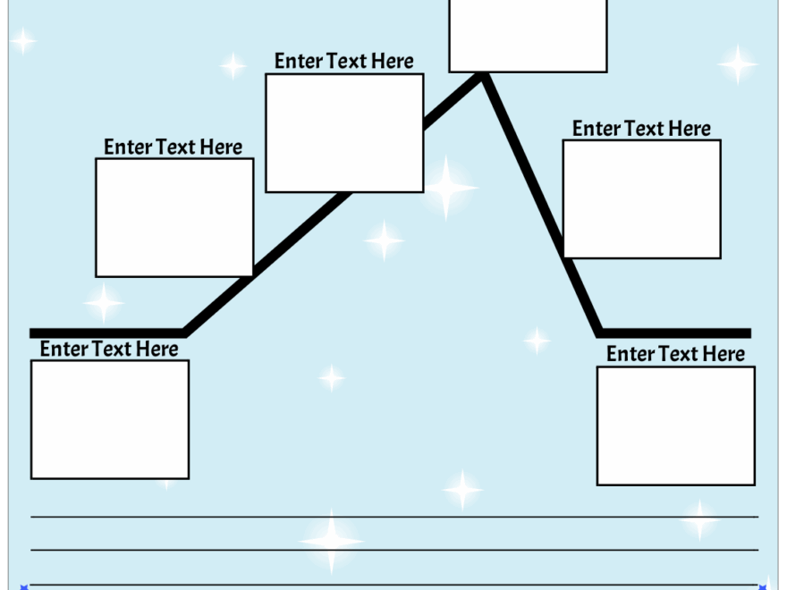 Plot Diagram Worksheet Templates StoryboardThat