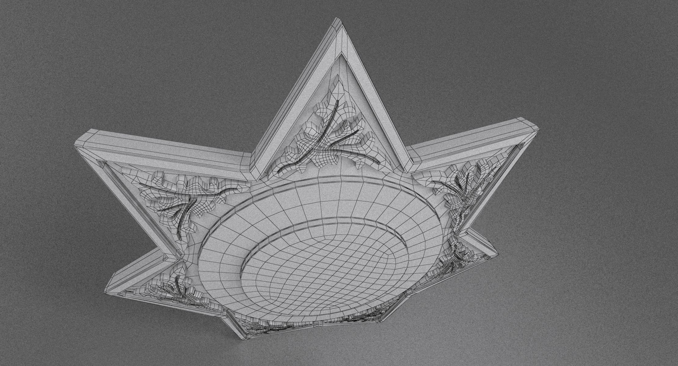 Police Badge Sheriff Star 3D Model 79 max ma c4d upk unitypackage usd Free3D