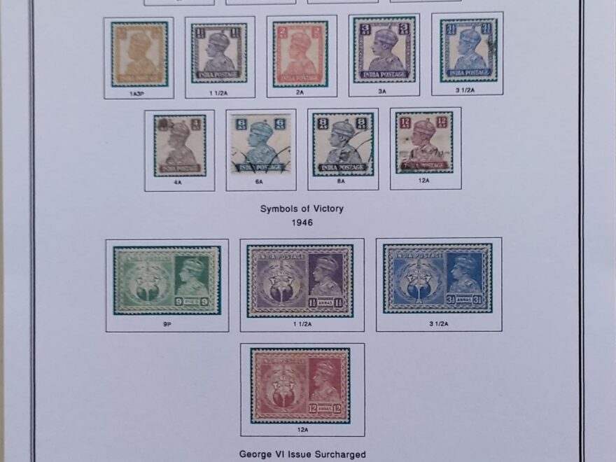 Postage Stamps Of The Pre Independent India Album Pages Without Stamps Amazon in Toys Games