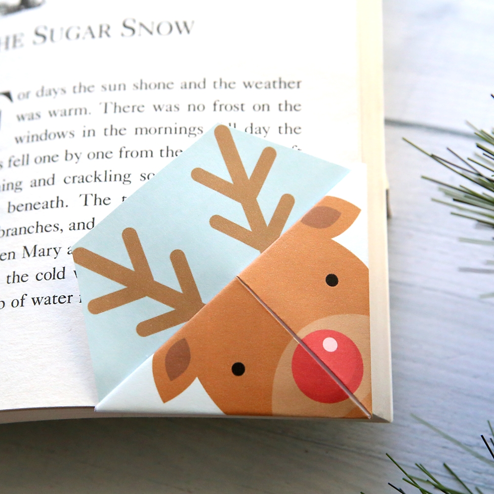 Printable Christmas Origami Bookmarks It s Always Autumn