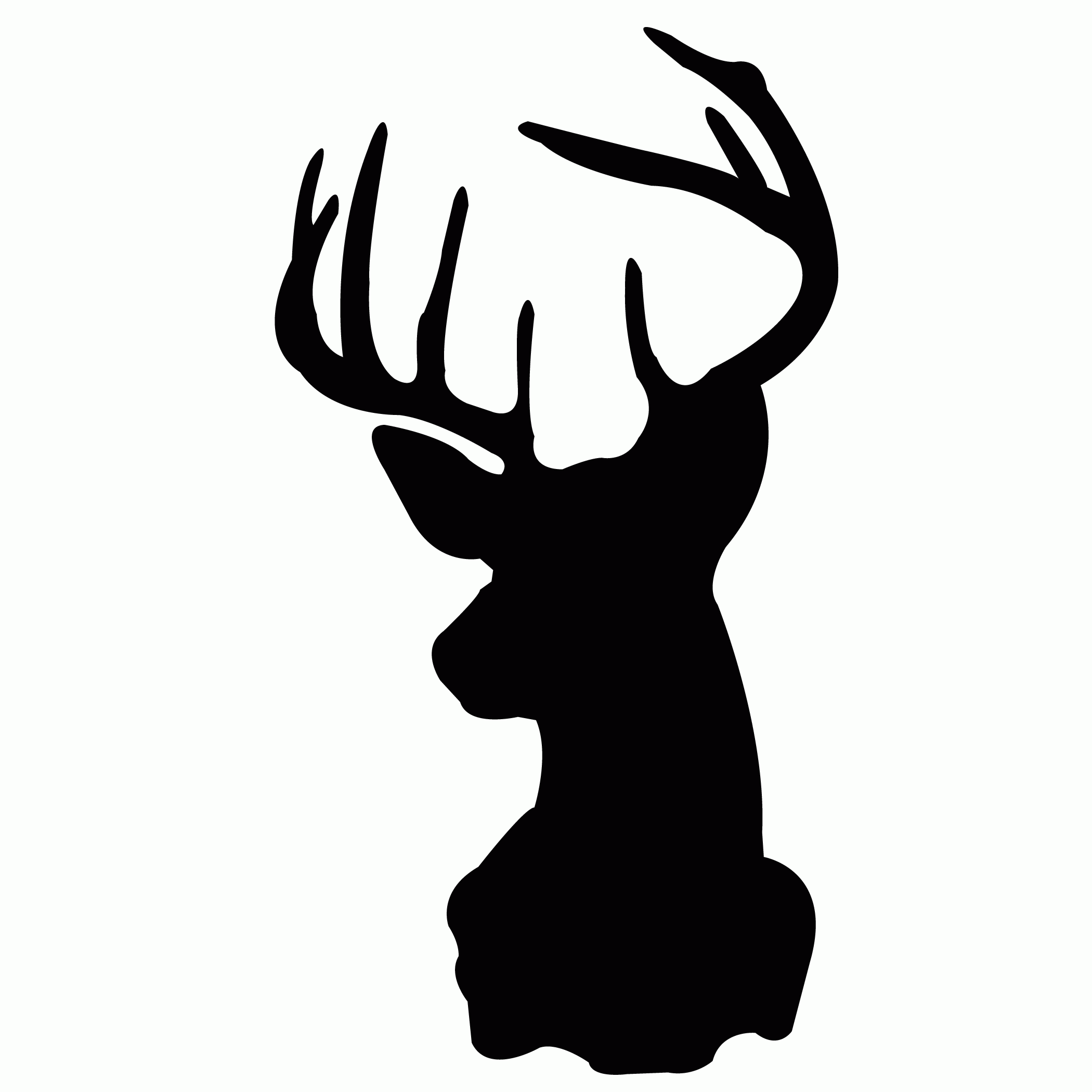 Free Printable Deer Pumpkin Stencils