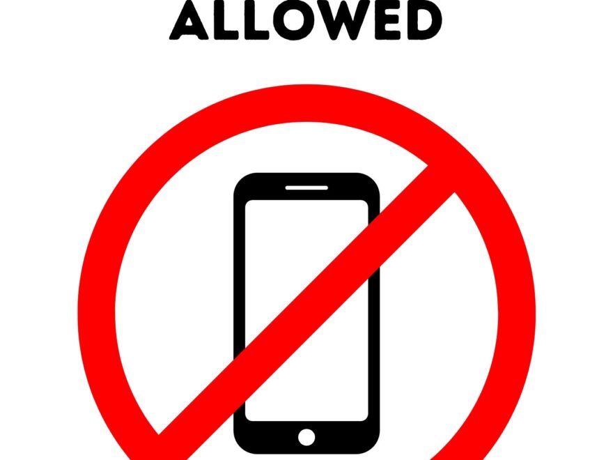 Printable No Cell Phones Allowed Sign Printable No Cell Phone Use In Classroom Sign No Cellphones Allowed School Poster INSTANT DOWNLOAD Etsy