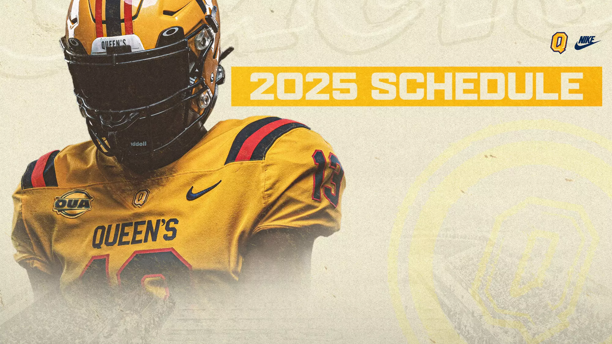 Queen s Football Releases 2025 Schedule Kicking Off Season Against Western Mustangs On Home Soil Queen s University Athletics
