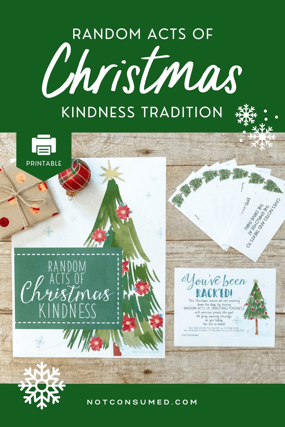 Random Acts Of Christmas Kindness Tradition and Free Printables 