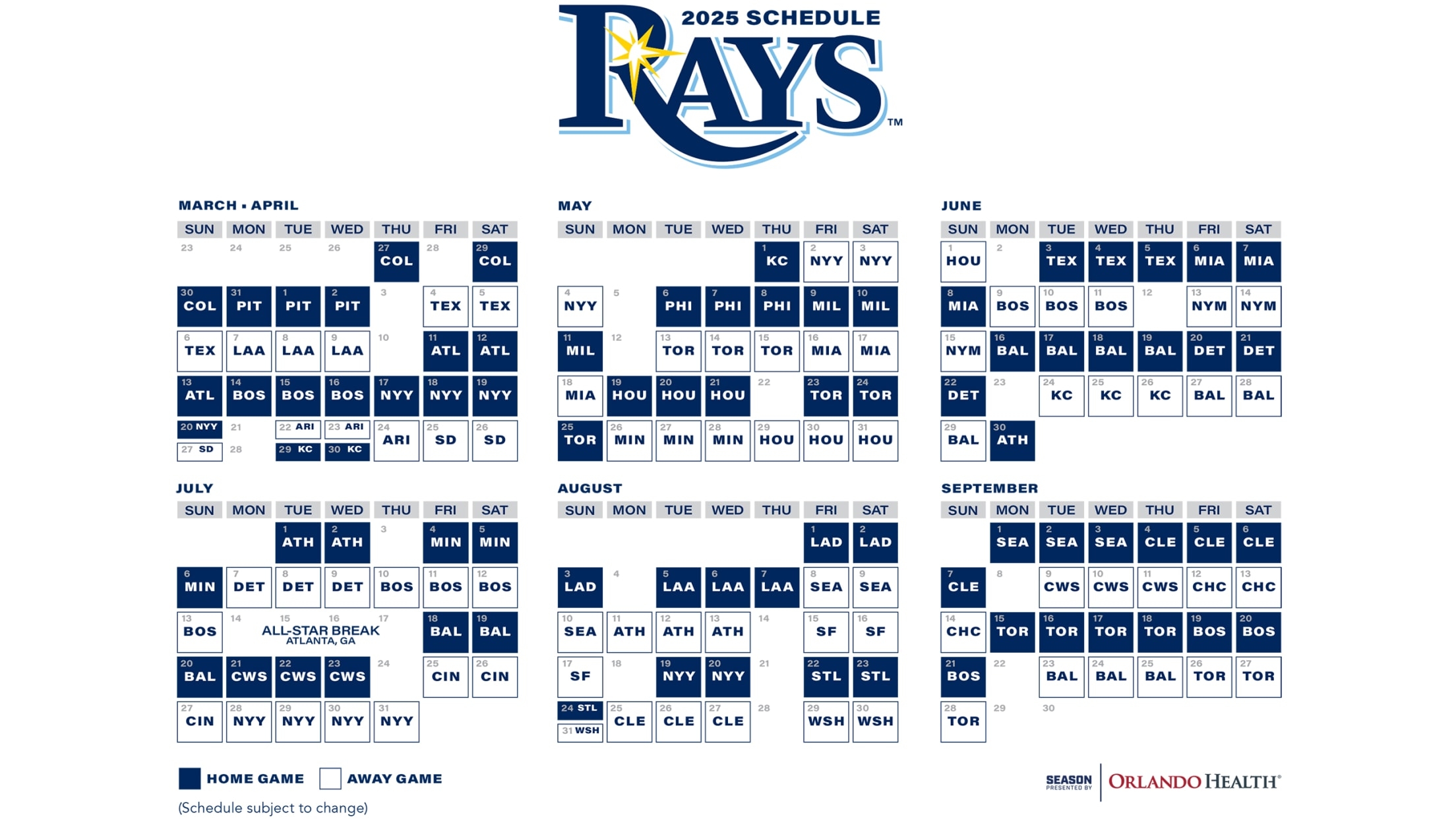 Rays Home Game Schedule Your Ultimate Guide To Catching The Action