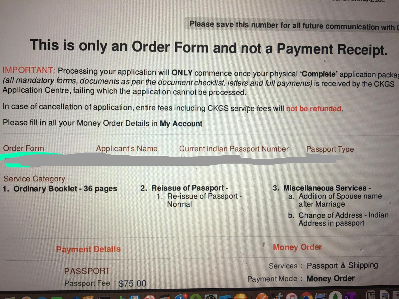 Red Color Option I Want To Make Change In The Specified Passport Renewal Address USA AM22Tech Forum