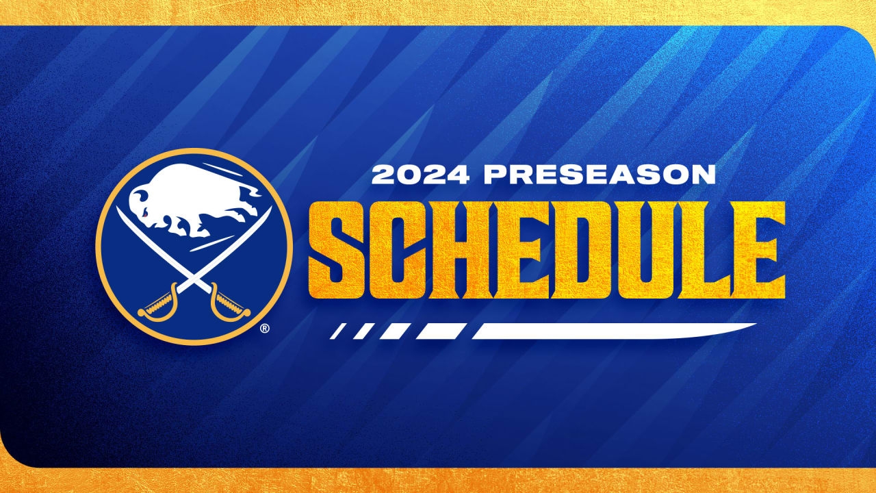 Sabres Announce 2024 25 Preseason Schedule Buffalo Sabres