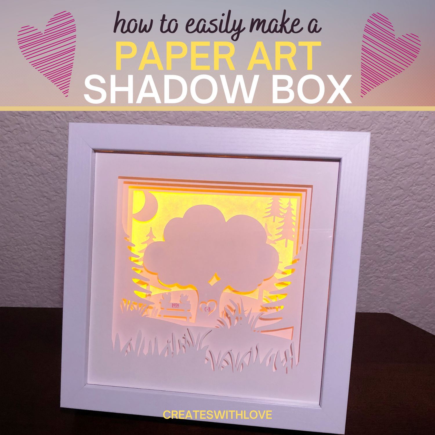 Printable Paper Cut Shadow Box Templates