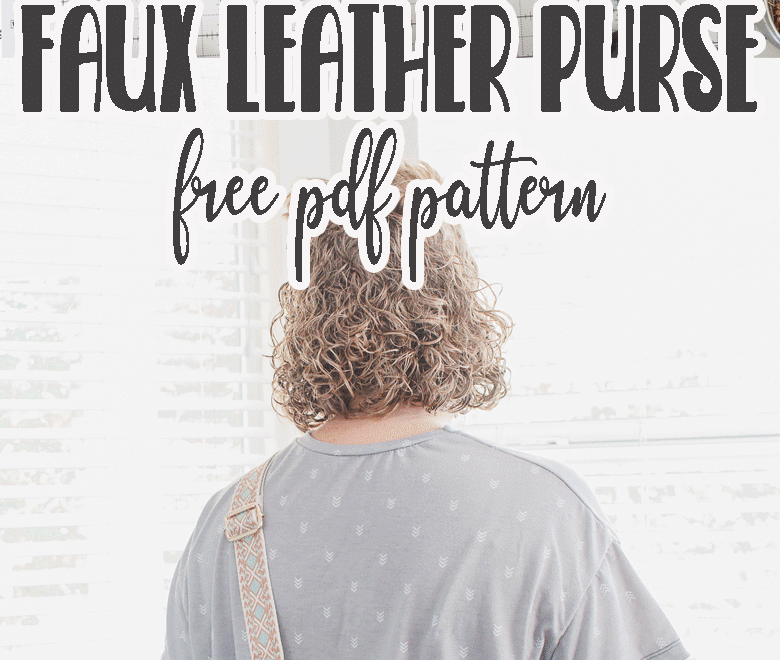 Small Faux Leather Purse Free Sewing Pattern Life Sew Savory