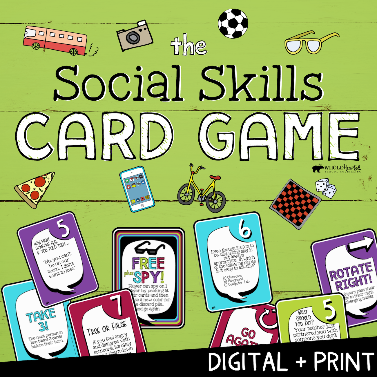 Social Skills Game Teach Communication And Empathy WholeHearted Worksheets Library