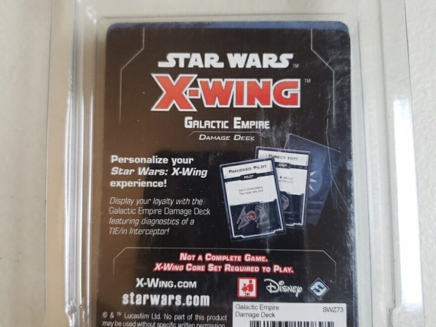 Star Wars X wing 2nd Edition Galactic Empire Damage Deck For Sale Online EBay