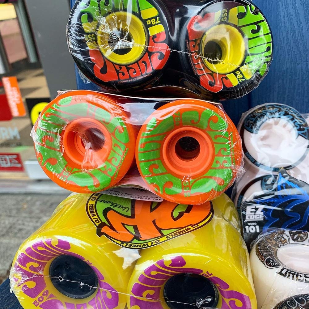 Super Juice OJ Wheels 55mm 78a Mini CalStreets BoarderLabs