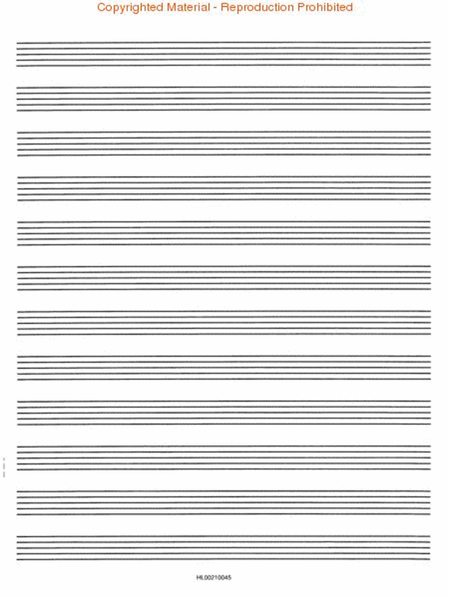 The Big Book Of Staff Paper By Various Staff Paper Sheet Music Worksheets Library