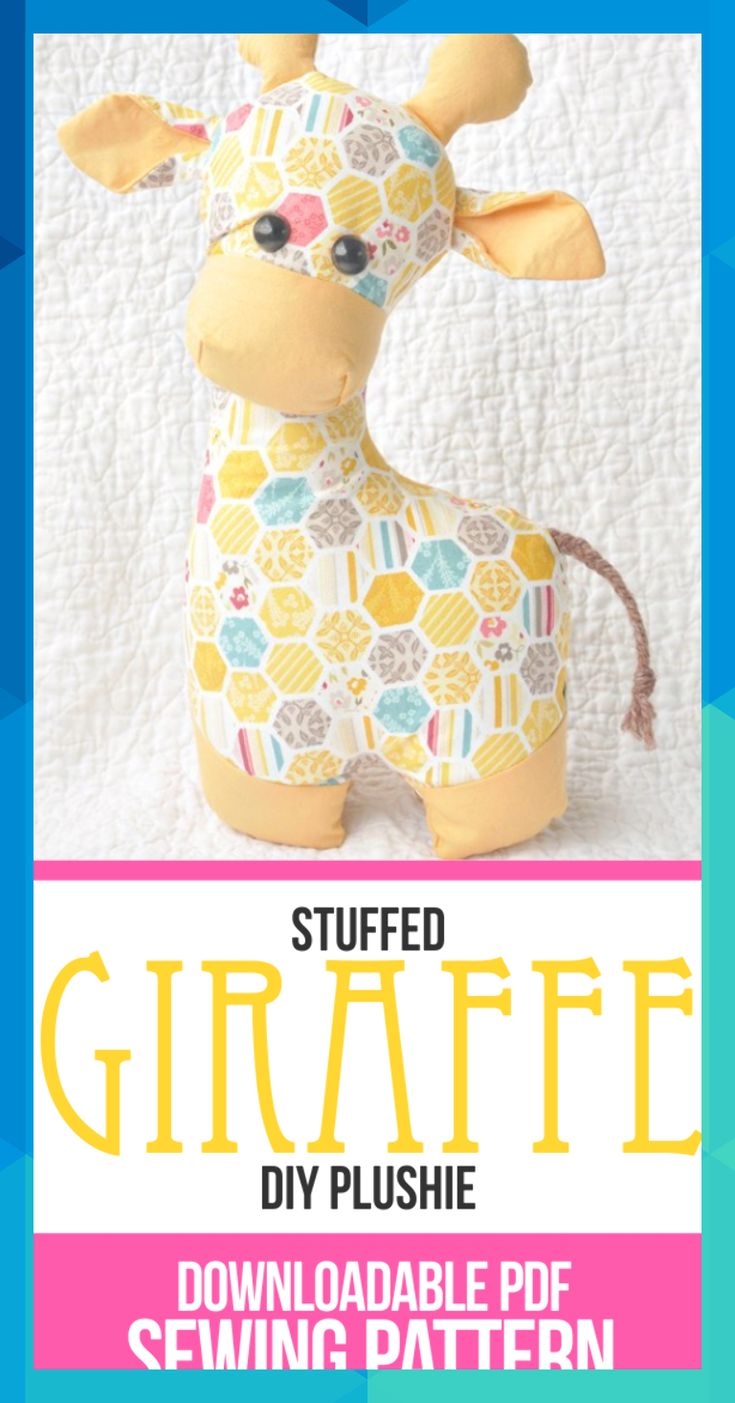 Free Printable Giraffe Sewing Patterns