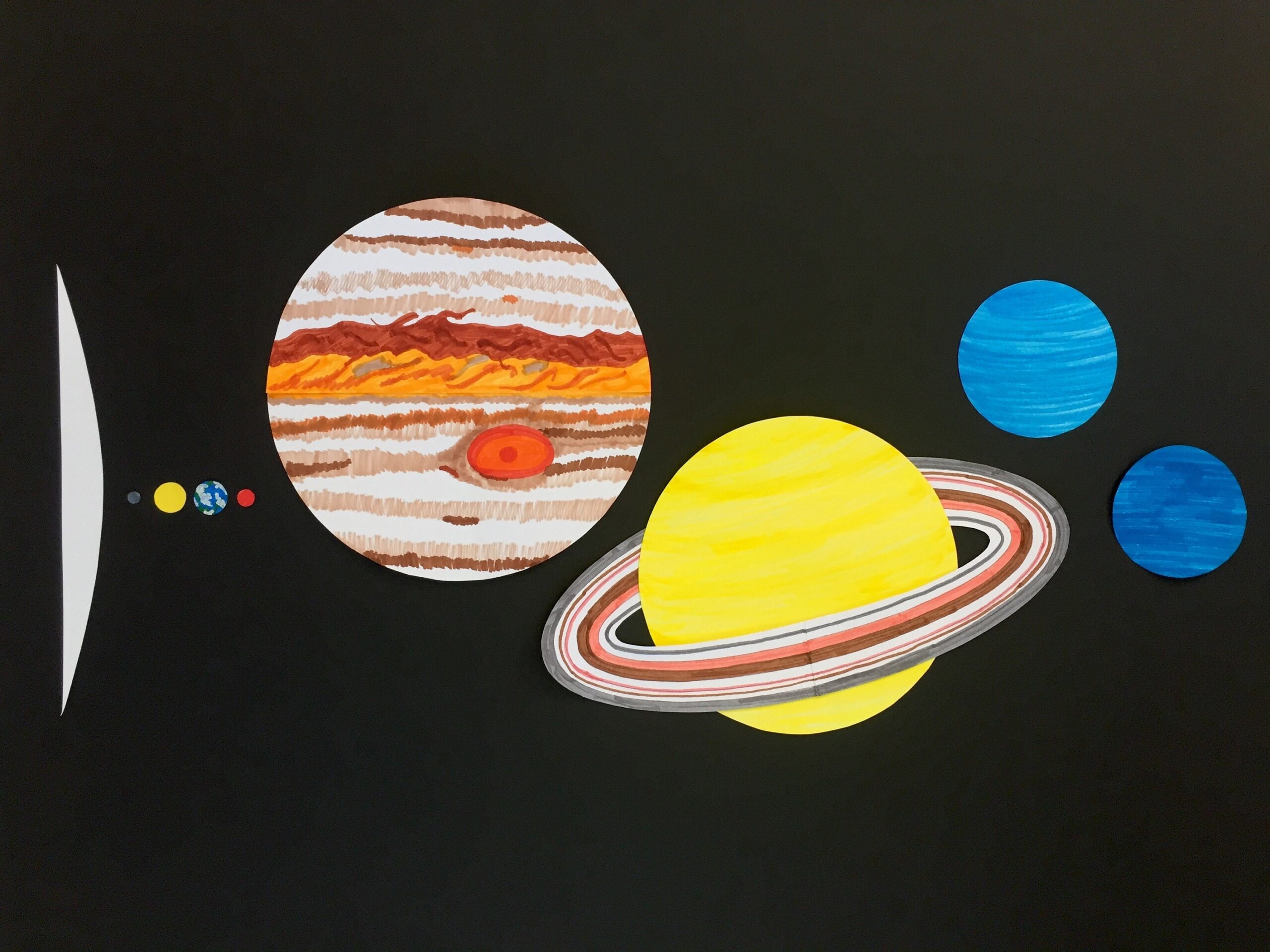 Printable Pictures Of The Planets To Scale