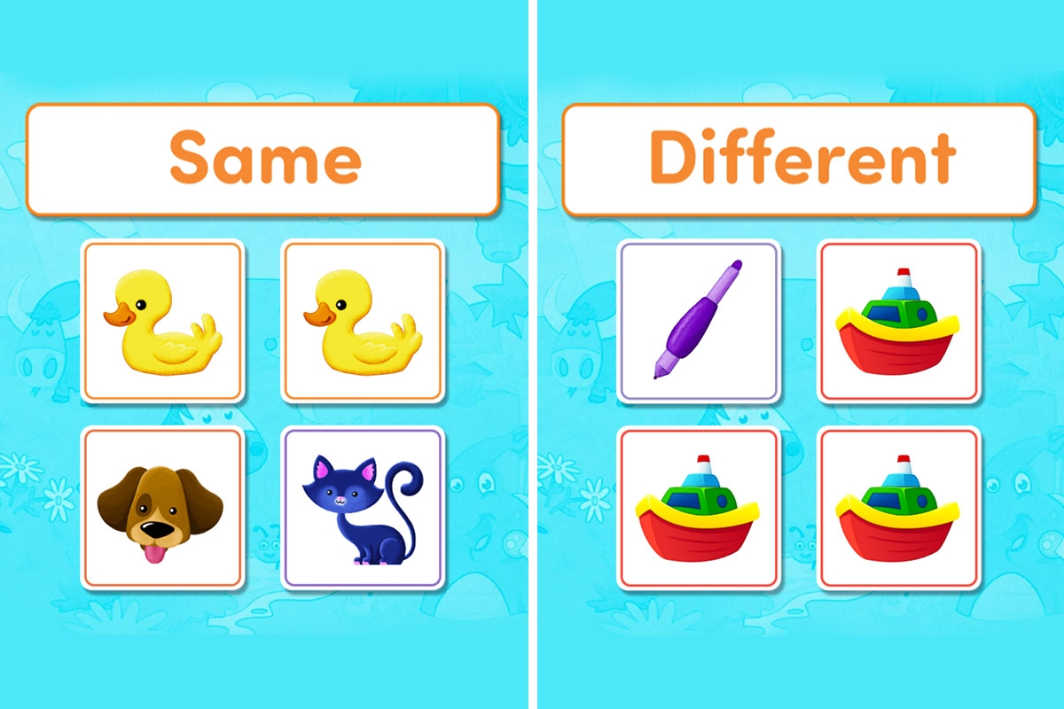 Printable Matching Games For Toddlers