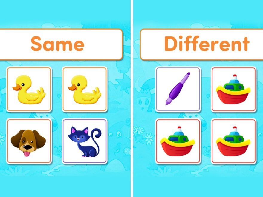 Toddler Matching Games Online And Printable