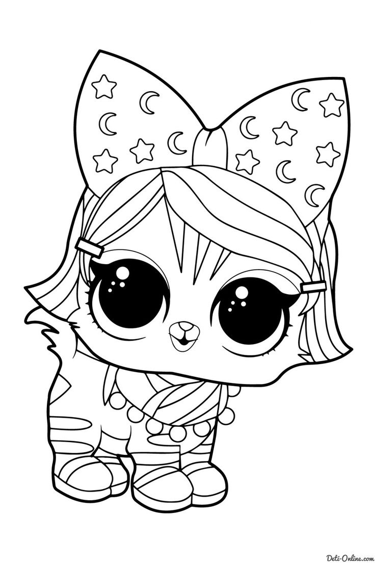 Lol Pets Coloring Pages Printable