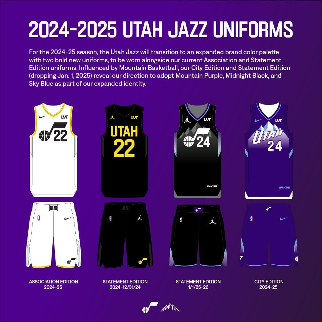 Utah Jazz Are Ditching Highlighter Yellow As Rebrand Evolves Deseret News