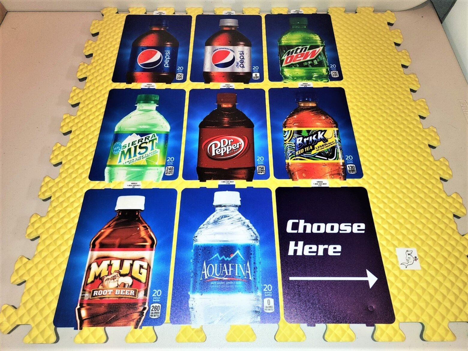 Free Printable Vending Machine Labels