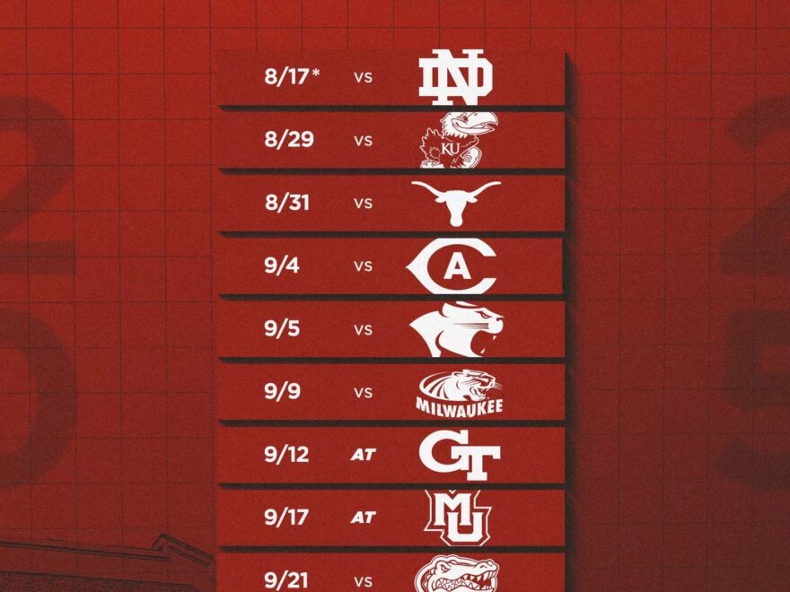 Volleyball Releases Non Conference Slate For 2025 Wisconsin Badgers