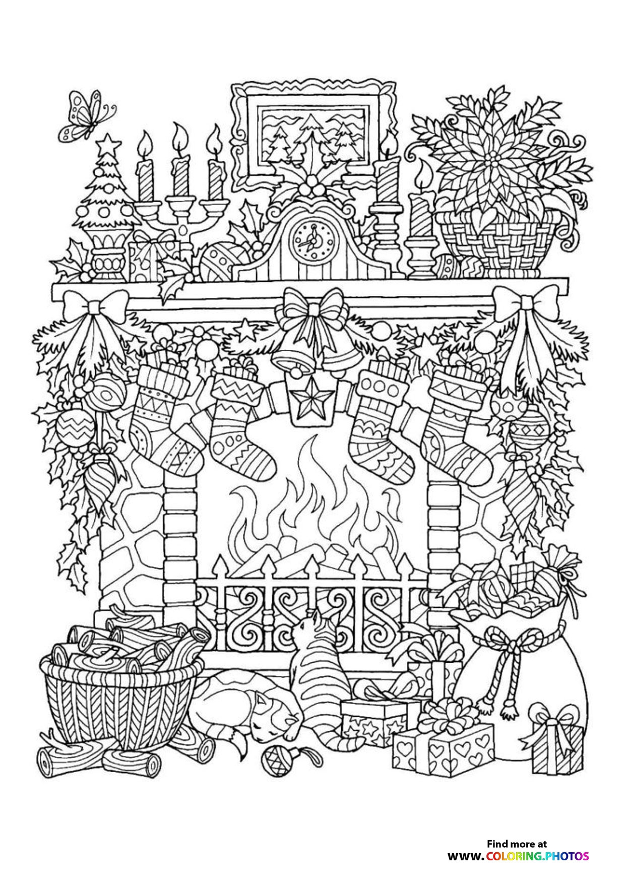 Winter Coloring For Adults Coloring Pages For Kids Free And Easy Print