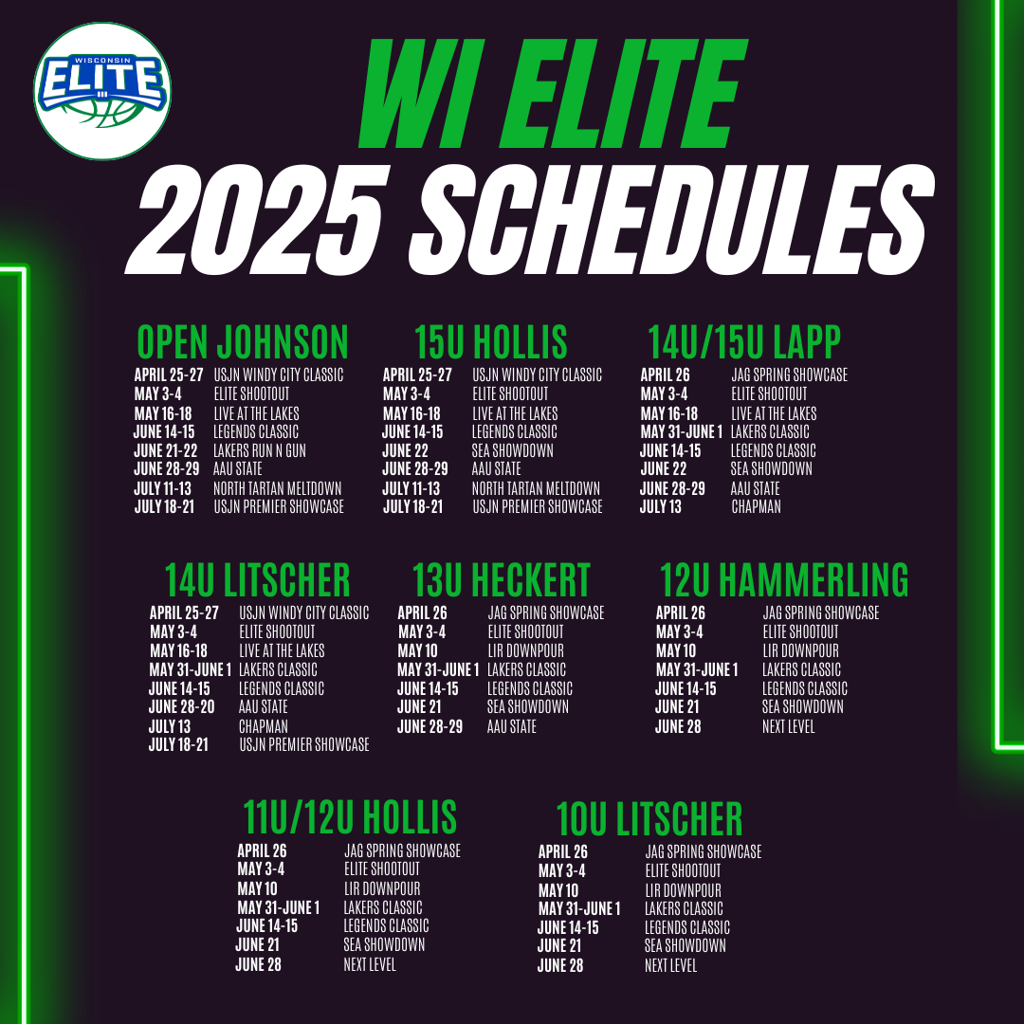 Wisconsin Elite Girls Basketball