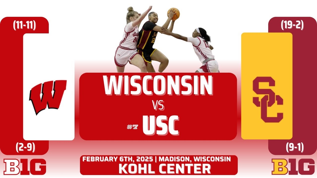 Wisconsin Vs No 7 USC Big Ten 2 6 25 YouTube