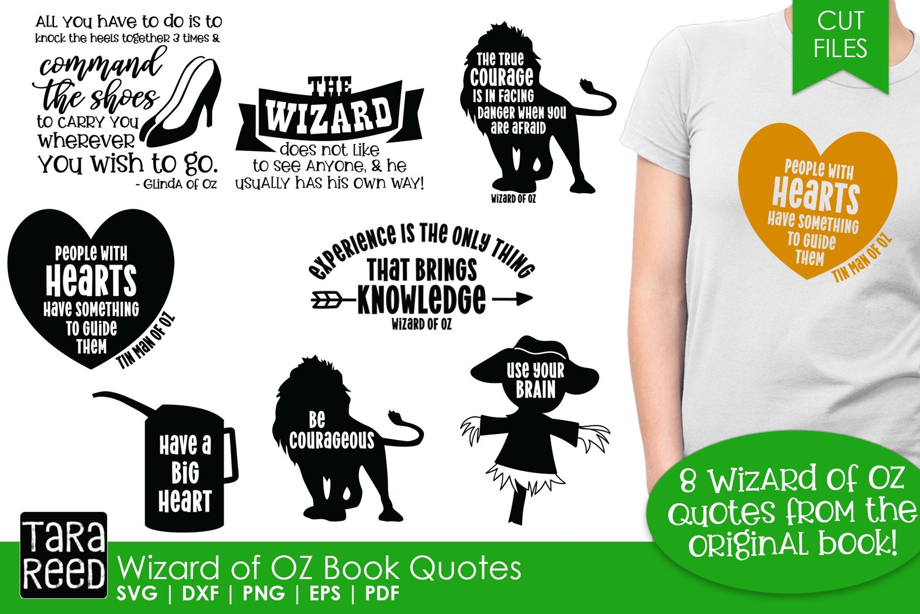 Wizard Of Oz Quotes 2 SVG And Cut Files For Crafters