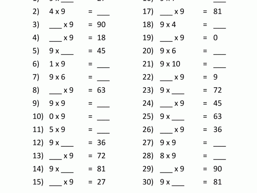 Year 8 Maths Worksheets